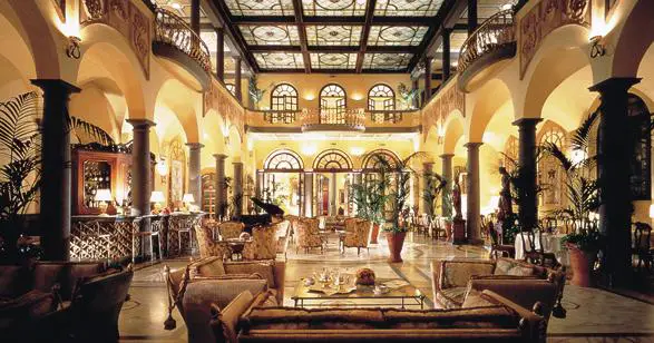 The St Regis Florence lobby