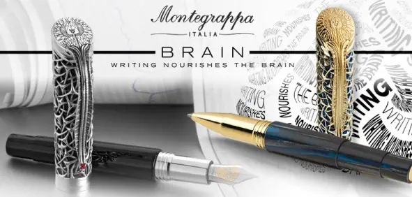Montegrappa Brain Collection Keep Memory Alive