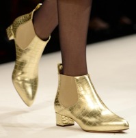 golden shoes MaxMara