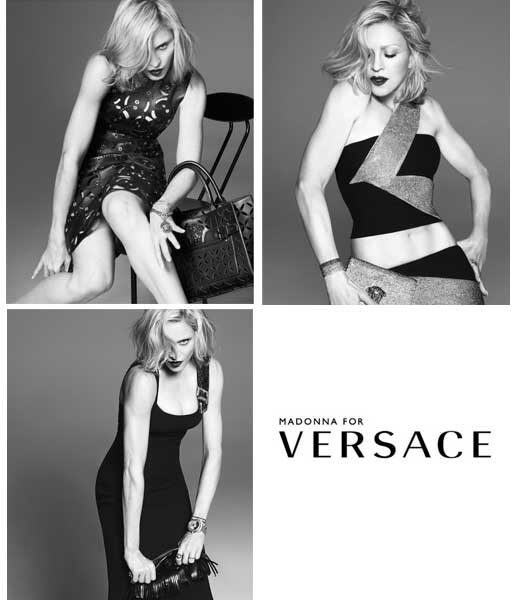 MADONNA FOR VERSACE 2015