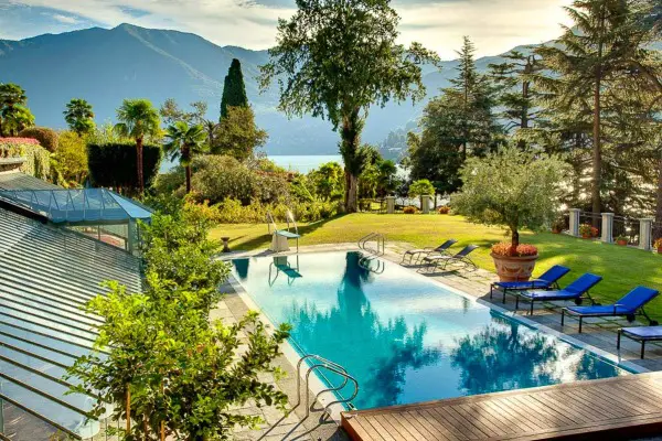 Villa Napoleon I Lake Como pool