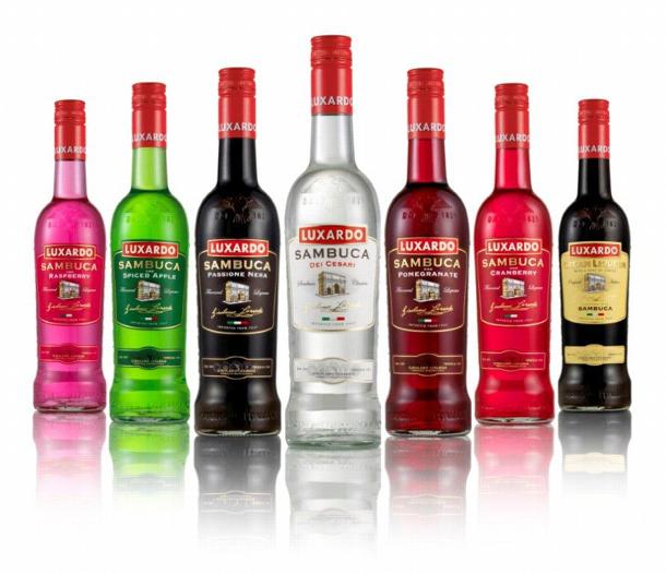 Flavored sambuca