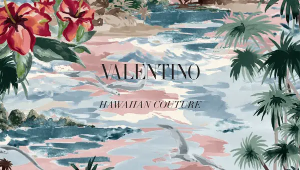 Valentino Hawaiian Couture
