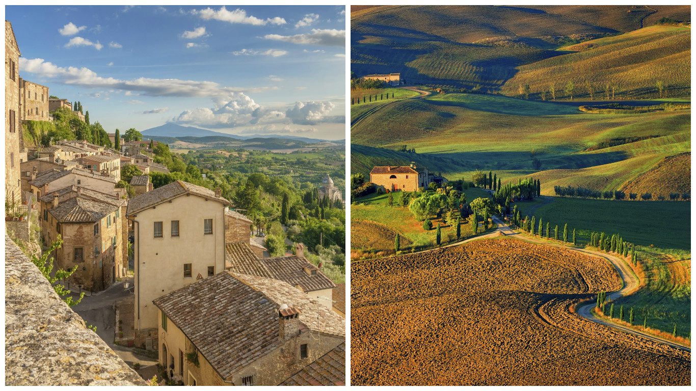 Montepulciano e Pienza