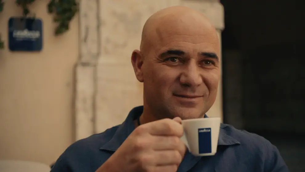 Lavazza and Andre Agassi