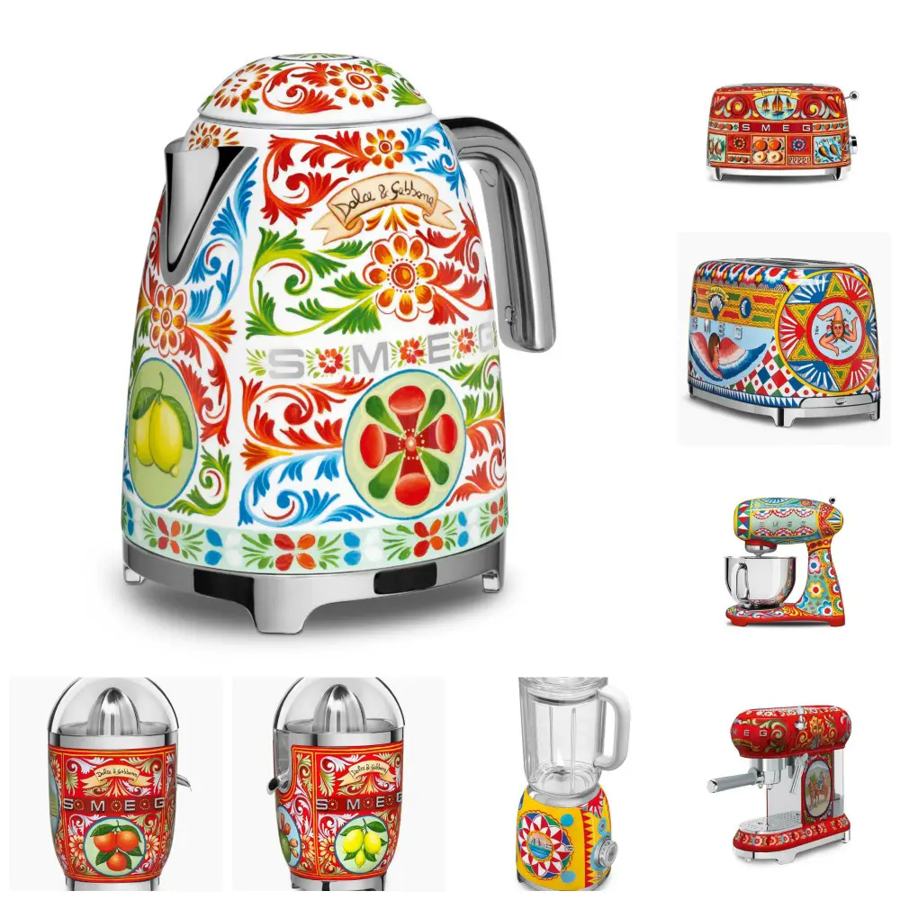 smeg appliances dolce and gabbana