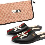 Gucci Slippers Featuring New York Yankees