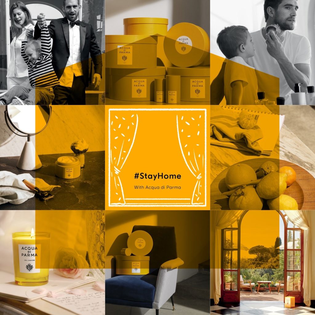 Acqua di Parma #StayHome Campaign