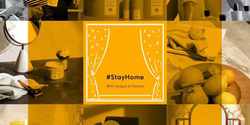 Acqua di Parma #StayHome Campaign