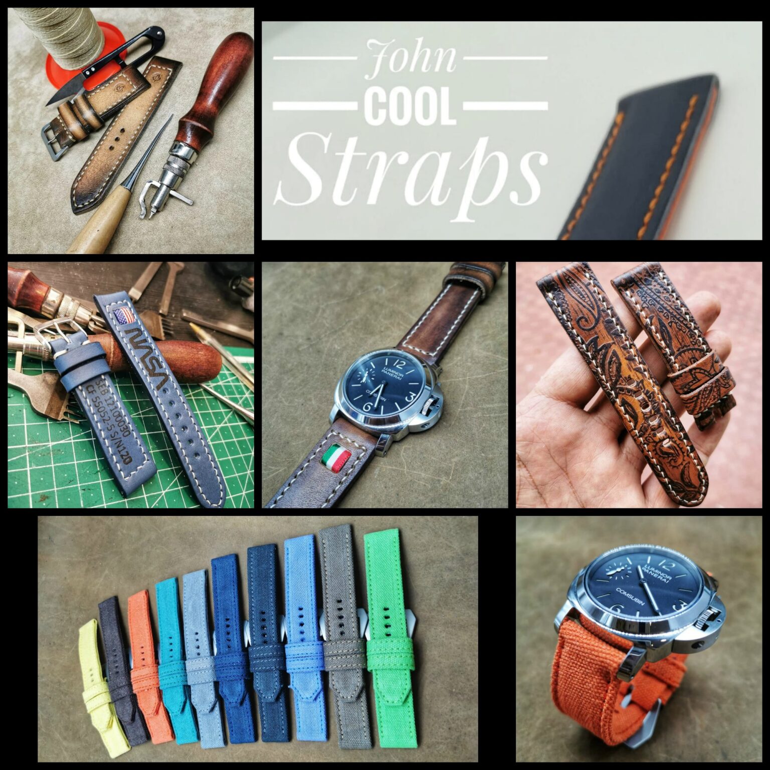 Italian Artisan Craftsmanship at John Cool Straps Leatherworks • Italia 