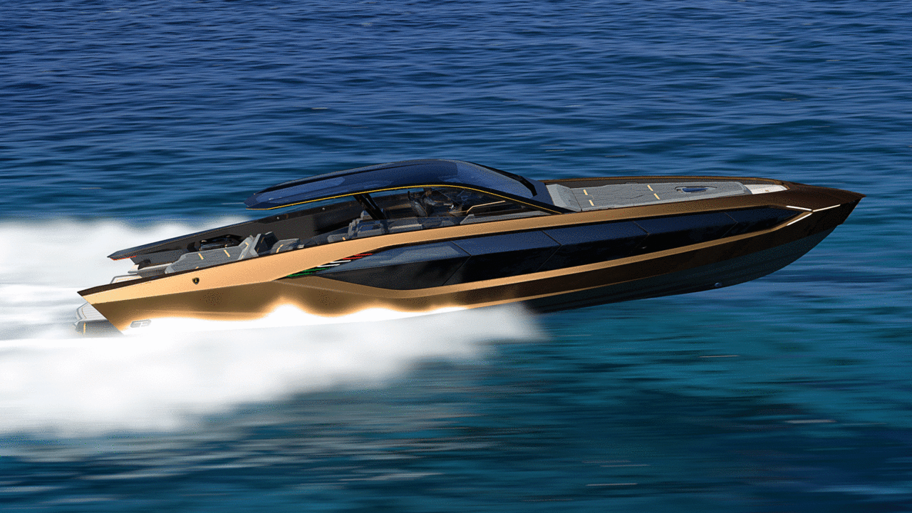 The Tecnomar for Lamborghini 63 Italian Super-Yacht ...
